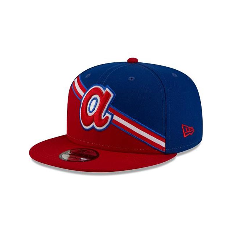 MLB Atlanta Braves Color Cross 9Fifty Snapback (XLH4042) - Red New Era Caps